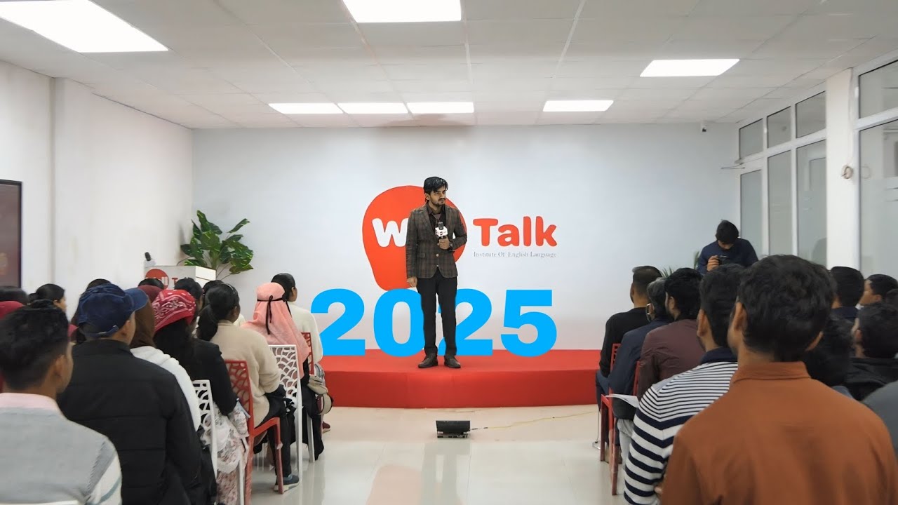 Motivational video of 2025 | Taking resolution for new year | WellTalk institute Public Speaking