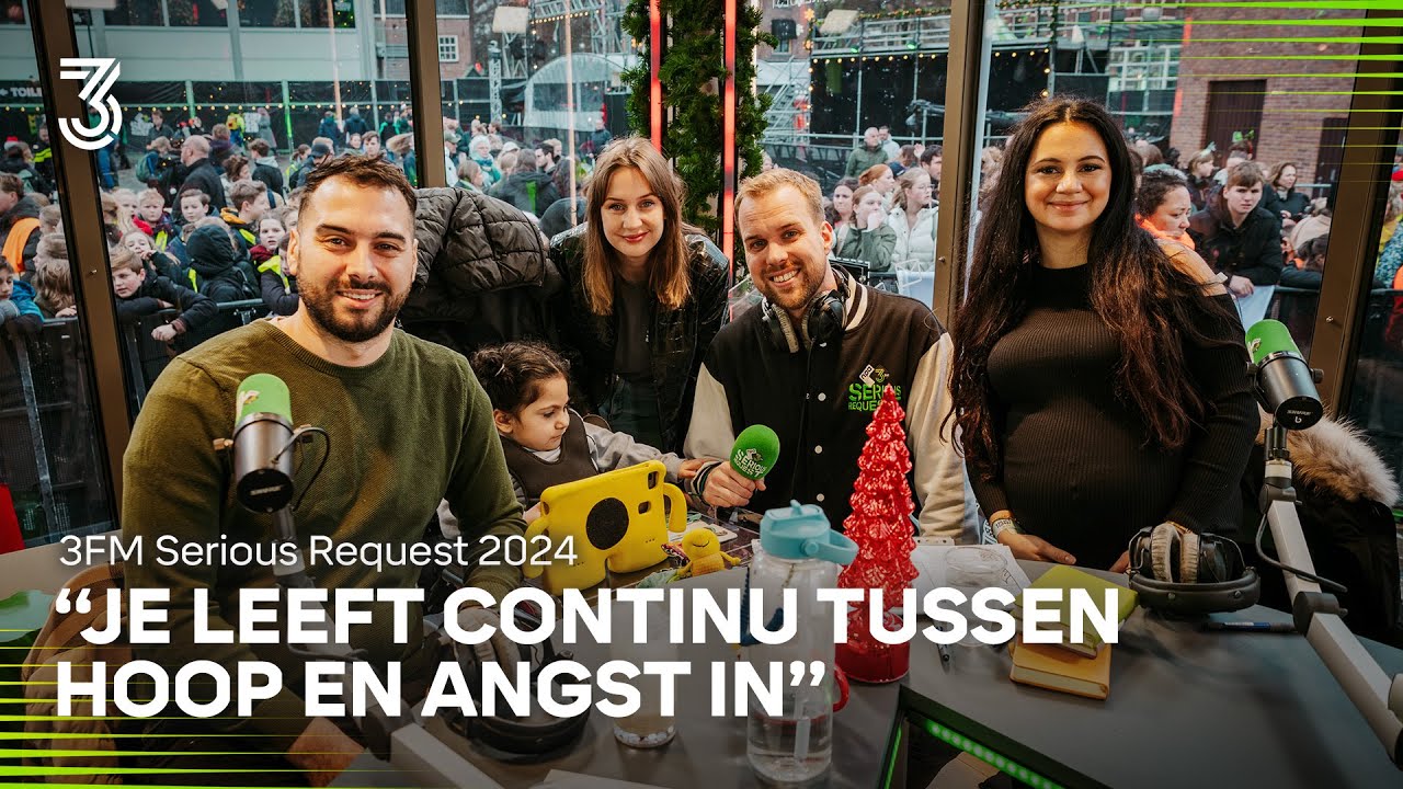 Betül vertelt over metabole ziekte van Esila (5) in het Glazen Huis | 3FM Serious Request