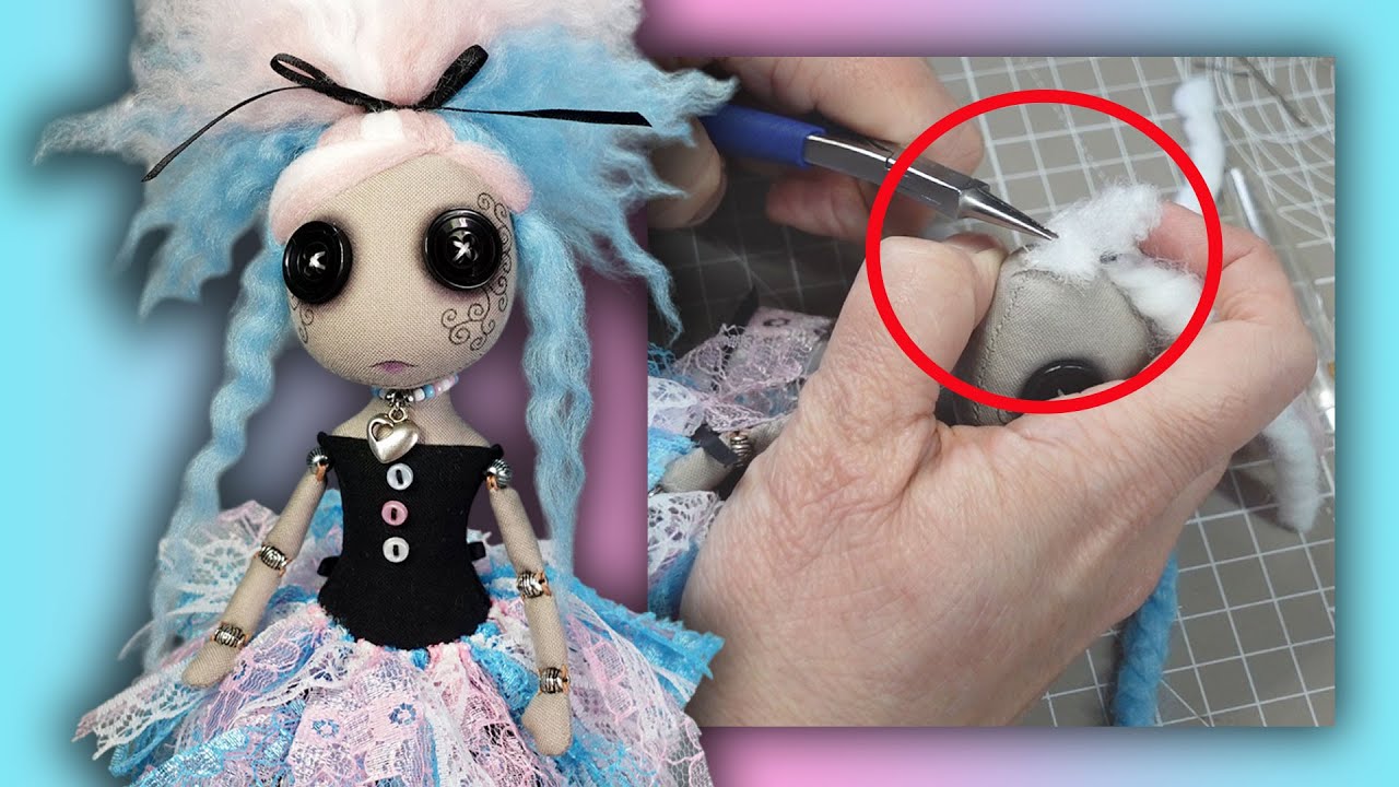 How I Rescued my Trans Girl Art Doll from Needle Felting Fail