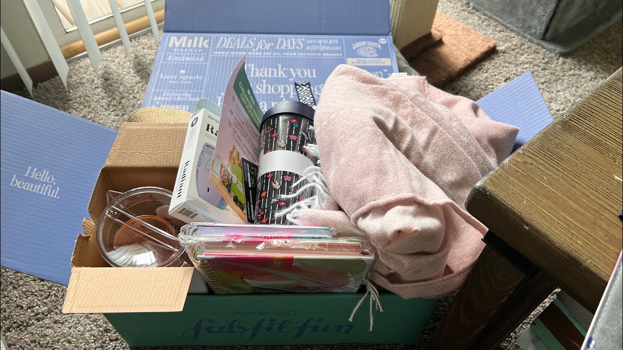FabFitFun Summer 2023. Not real Happy