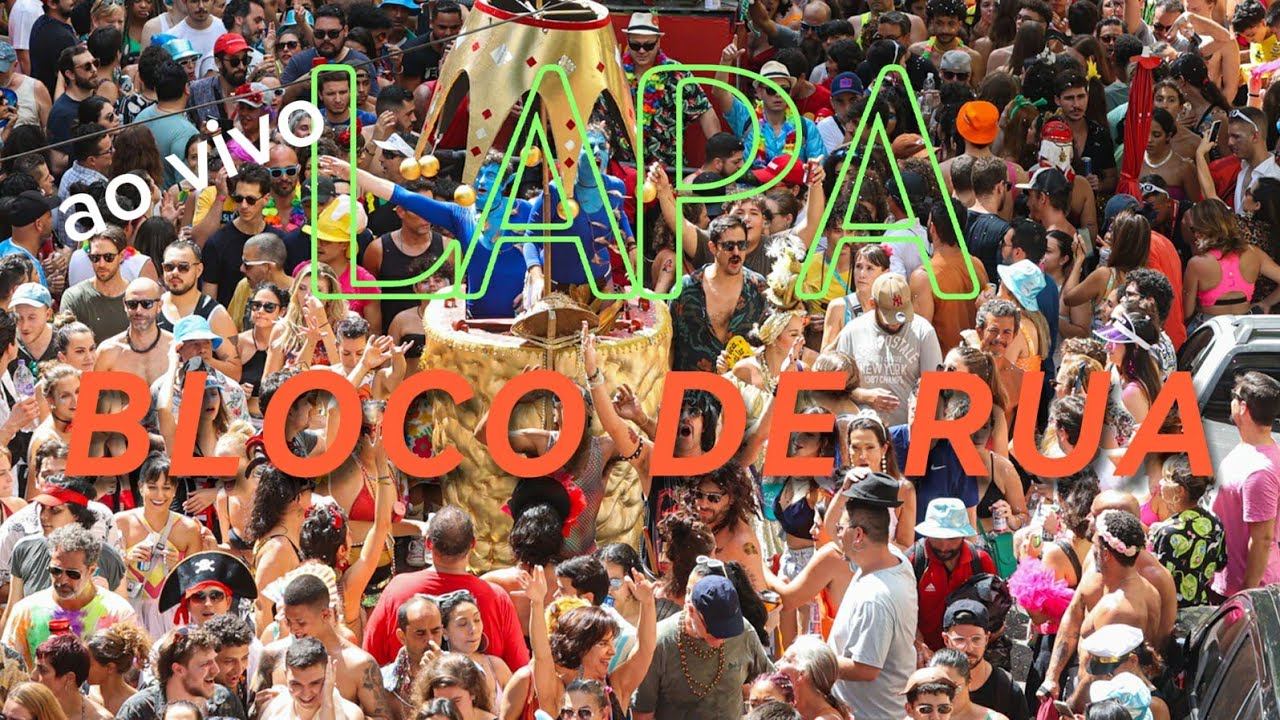 🥳BLOCO DE RUA - LAPA #carnaval #rio #blocoderua