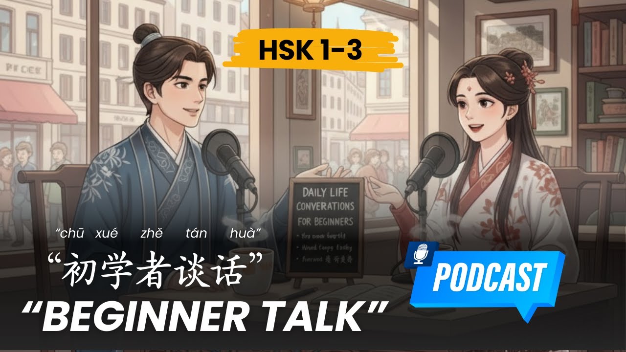 HSK 1–3 | Daily Life Conversations For Beginners | Chinese Podcast