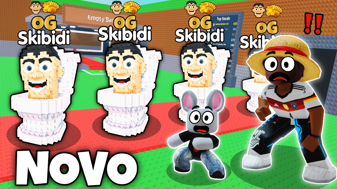 NOVO SKIBIDI TOILET OG FINALMENTE CHEGOU NO ROUBE UM BRAINROT! (NOVA ATUALIZA&Ccedil;&Atilde;O)