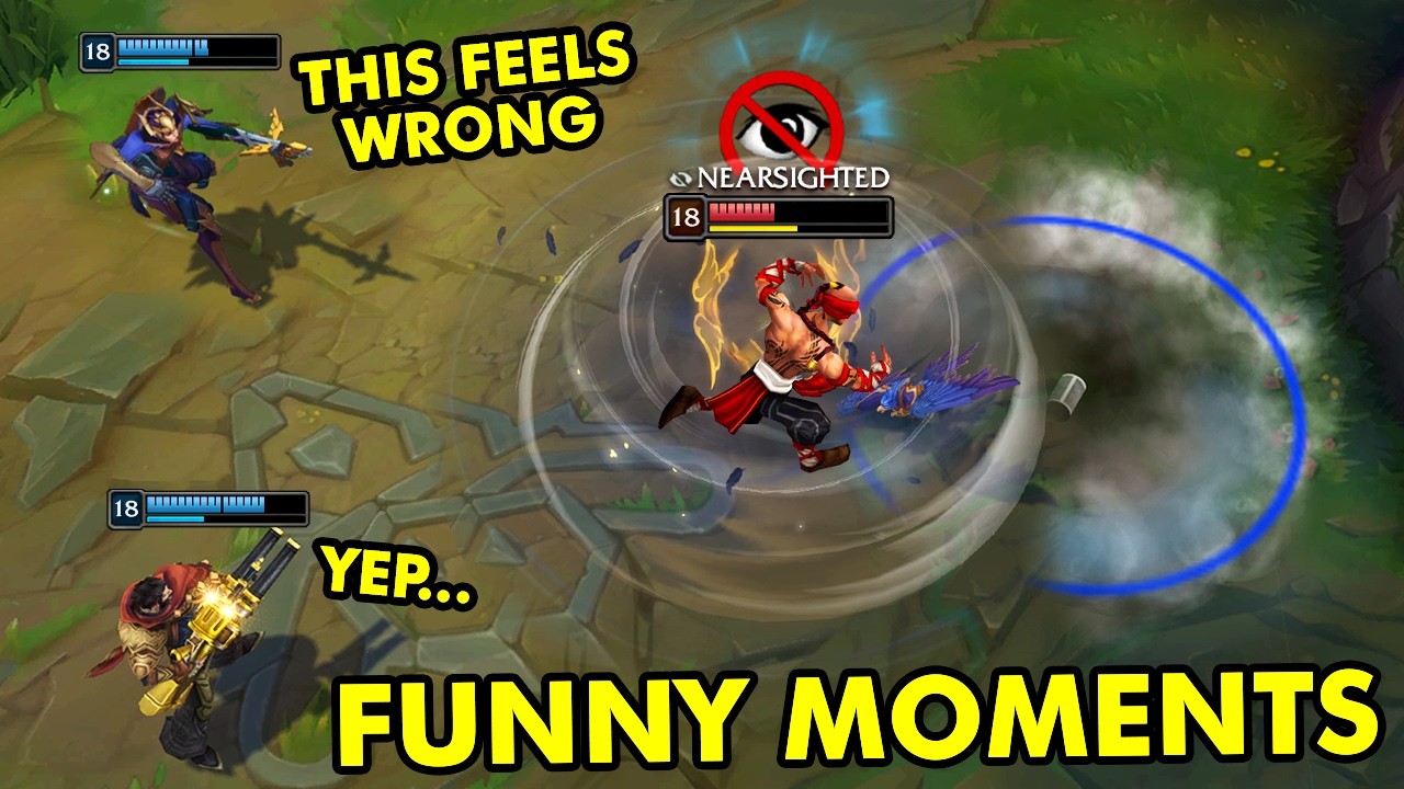 FUNNIEST MOMENTS IN LEAGUE OF LEGENDS #41