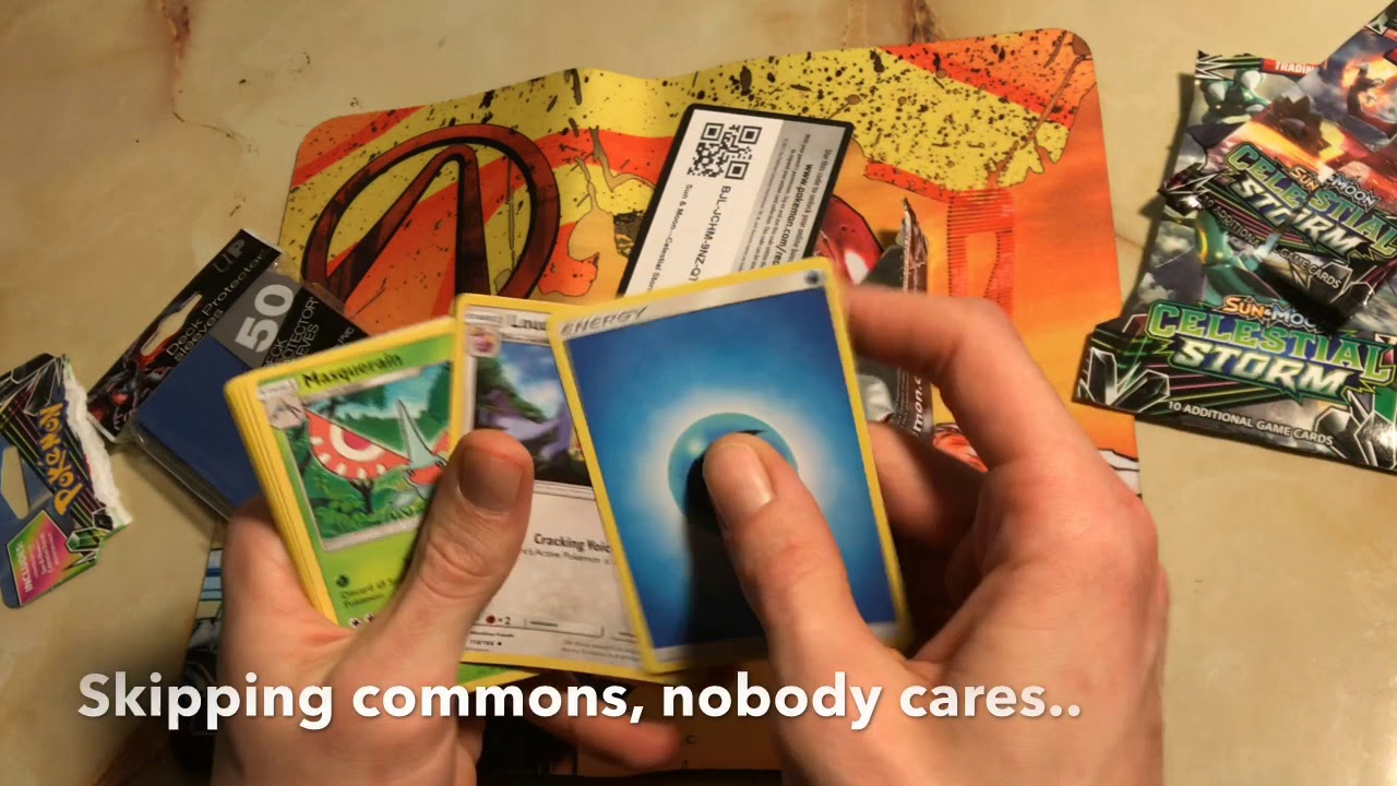 Pok&eacute;mon Pack Opening Reverse Holo In Every Pack!!  (TCG Library Ep. 1)