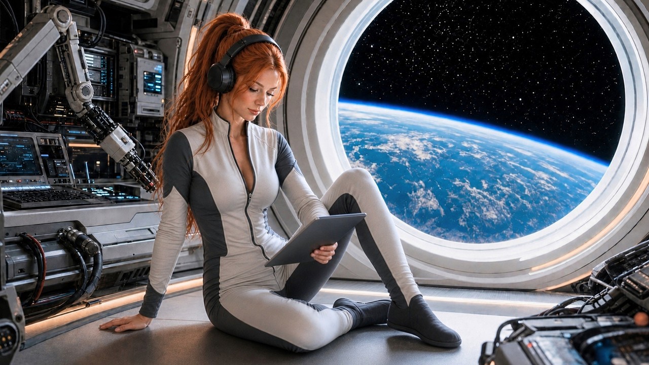What Does the Edge of the Galaxy Sound Like? | Sci-Fi Space Chill for Deep Focus
