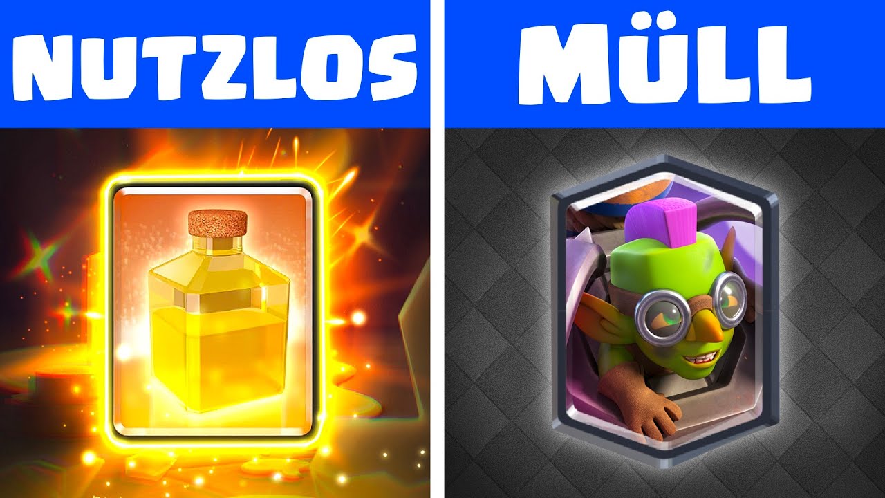 Die SCHLIMMSTE Karte jemals in Clash Royale!