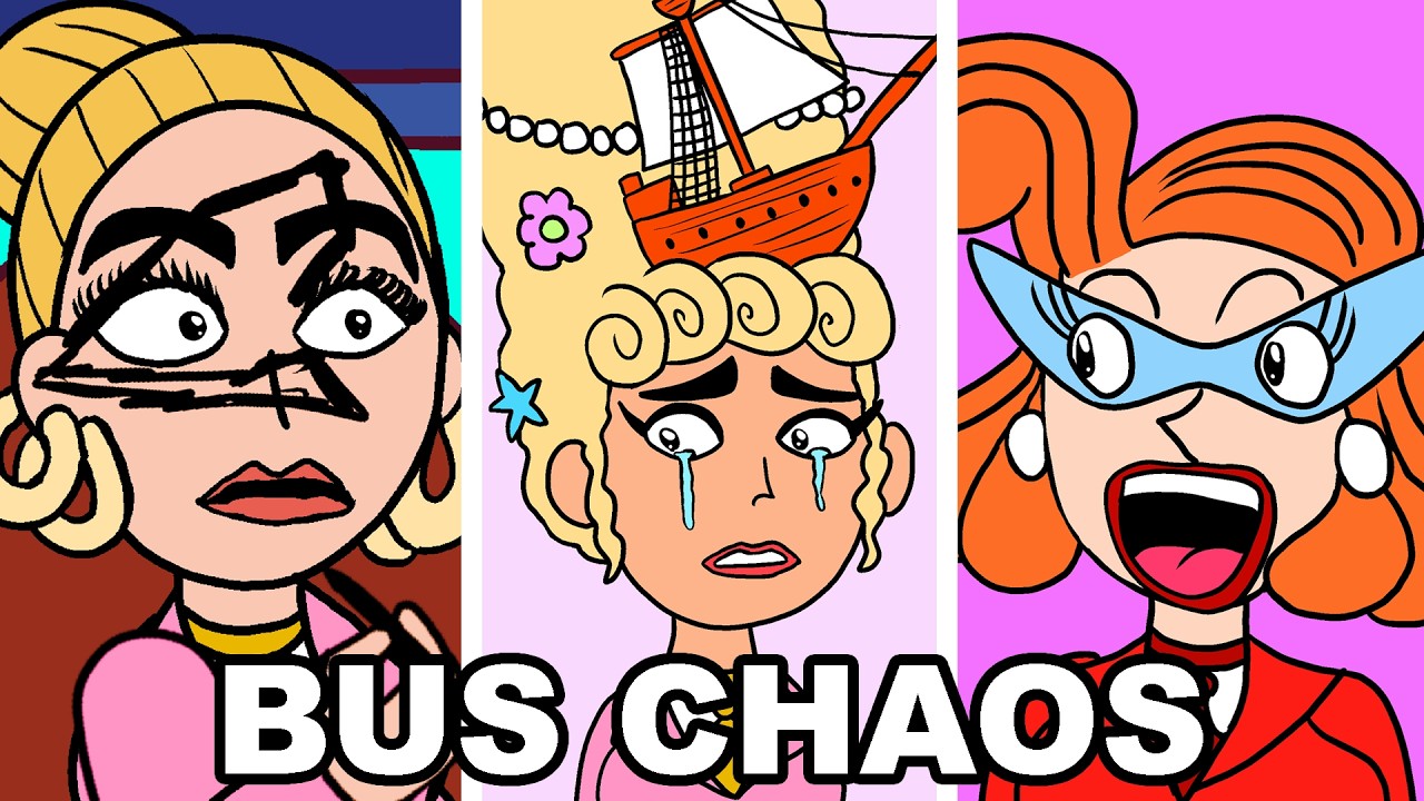 BUS MAKEUP GIRLS Just DESTROYED the SCHOOL 💄😭🔥