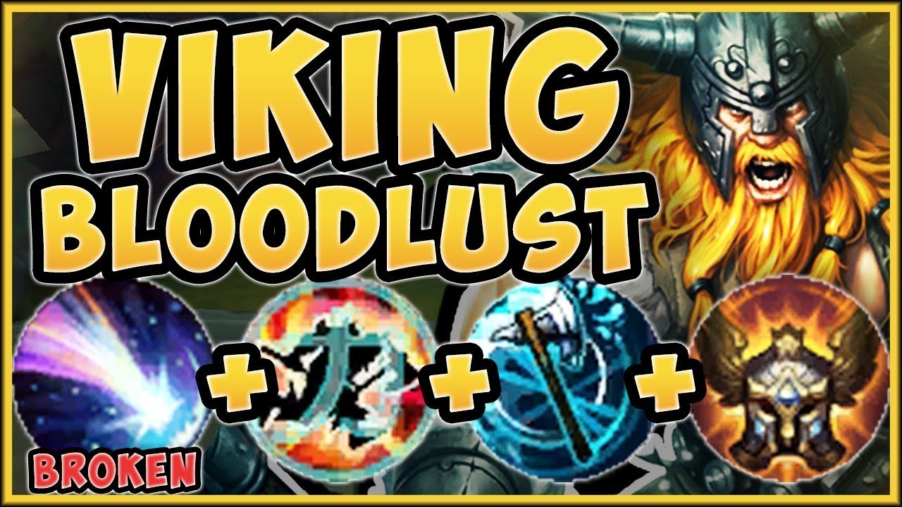 NO ENEMY IS SAFE! VIKING BLOODLUST OLAF IS 100% UNFAIR! OLAF SEASON 9 GAMEPLAY! - League of Legends