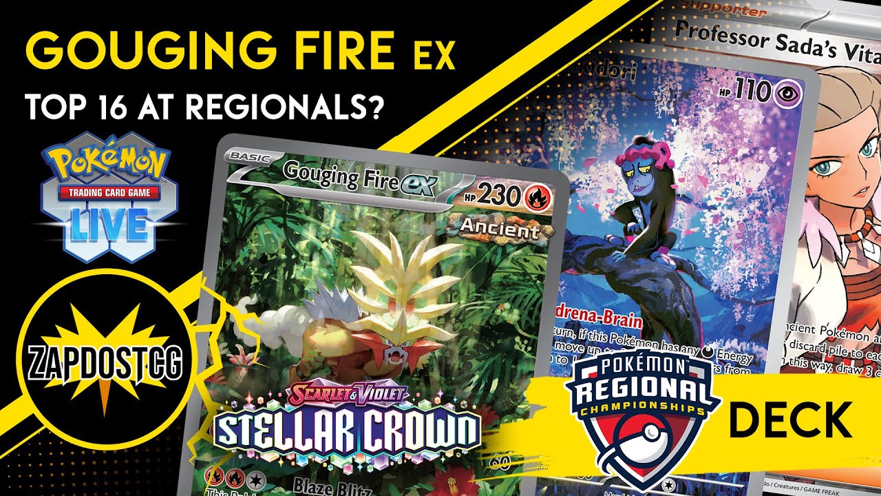 Gouging Fire ex Deck Did INCREDIBLE At Lille Regionals!? (Pokemon TCG)