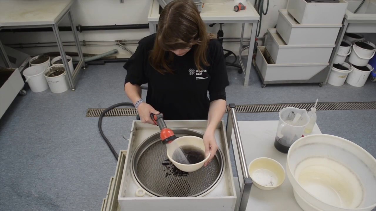 Wash-over sieving of archaeological samples