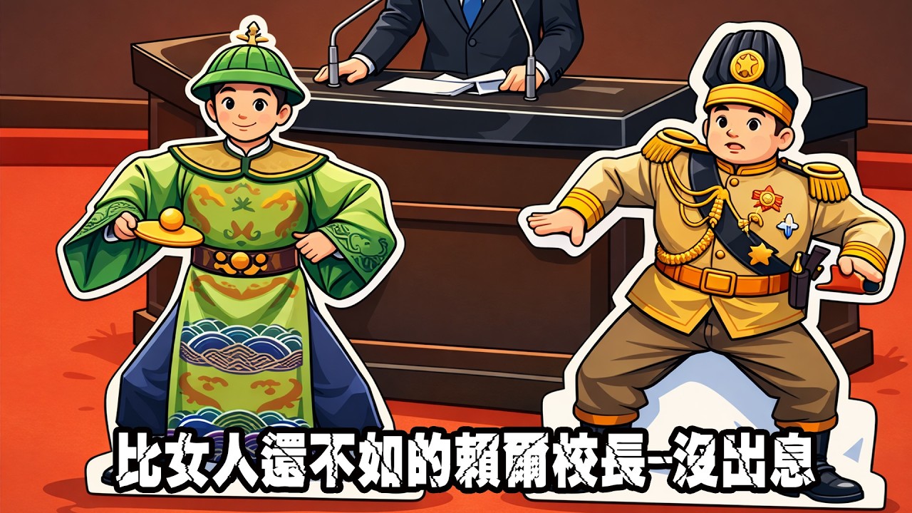 比女人還不如的賴爾校長－沒出息