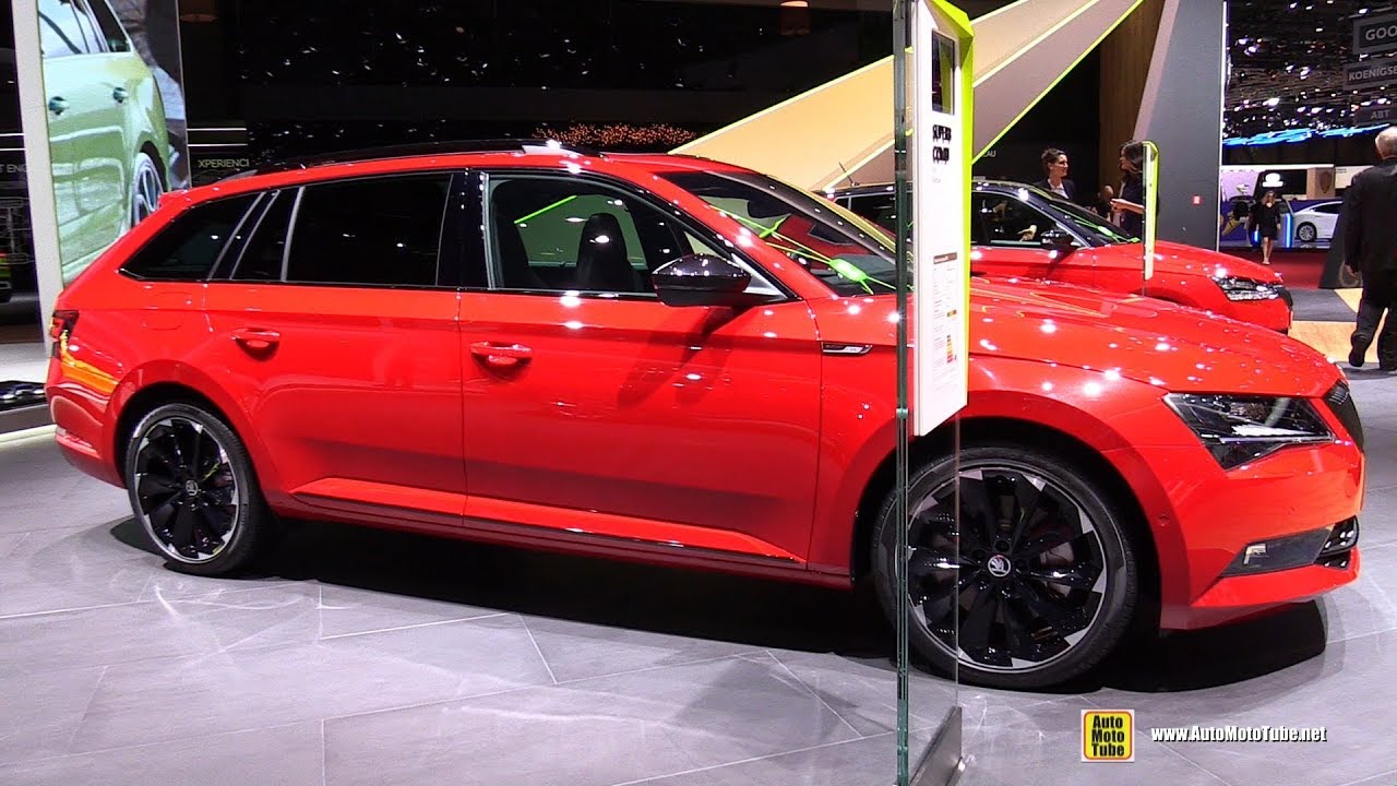 2018 Skoda Superb Sportline - Exterior and Interior Walkaround - 2018 Geneva Motor Show