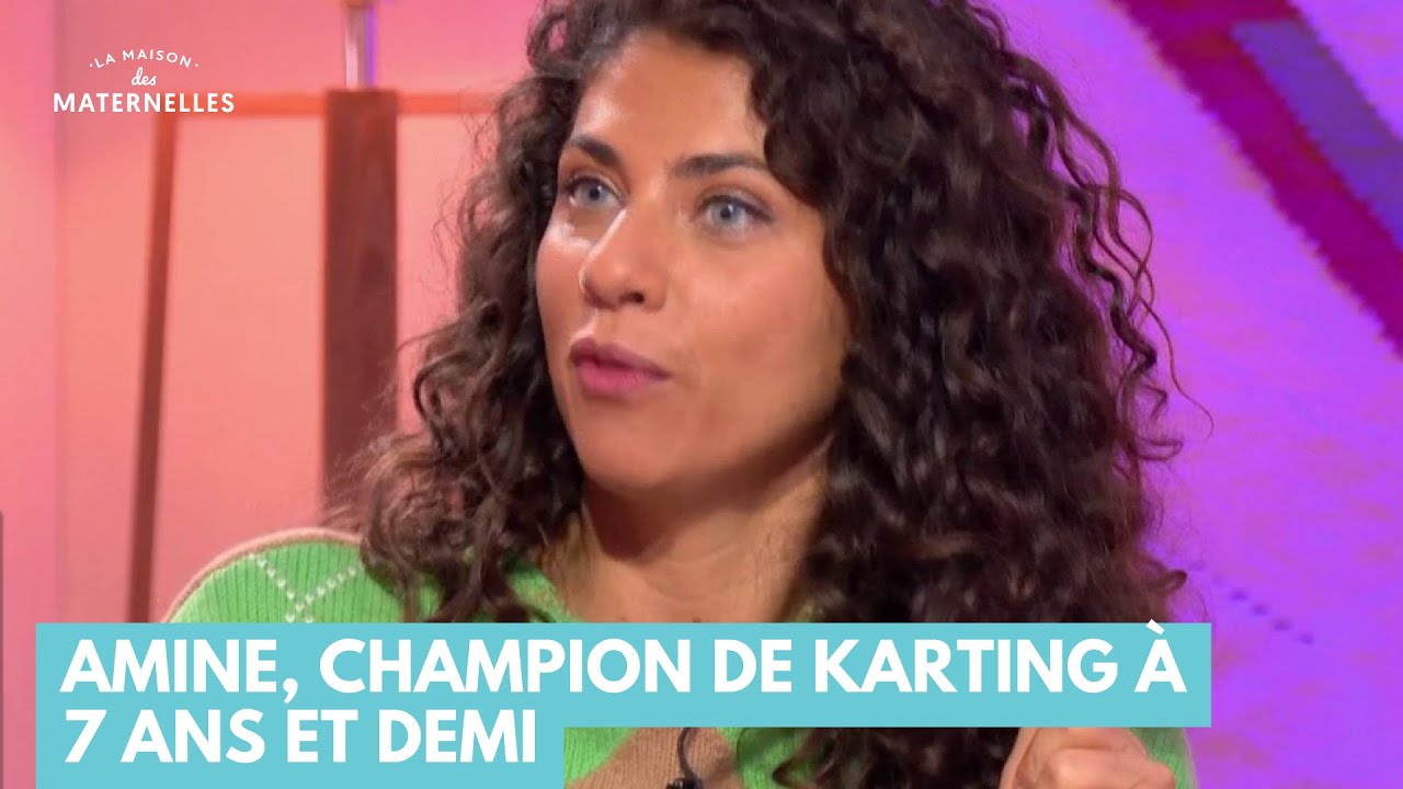 Amine, champion de karting à 7 ans et demi - La Maison des maternelles #LMDM