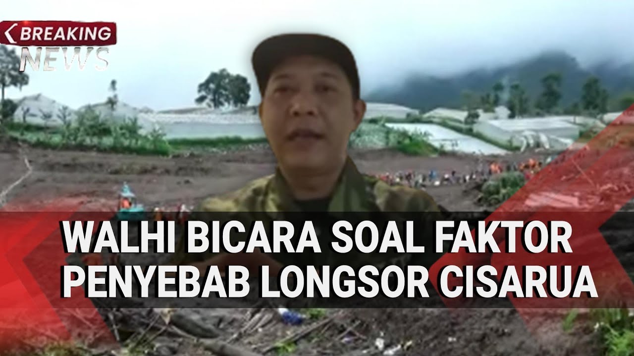 WALHI: Alih Fungsi Lahan Jadi Faktor Penyebab Longsor di Cisarua