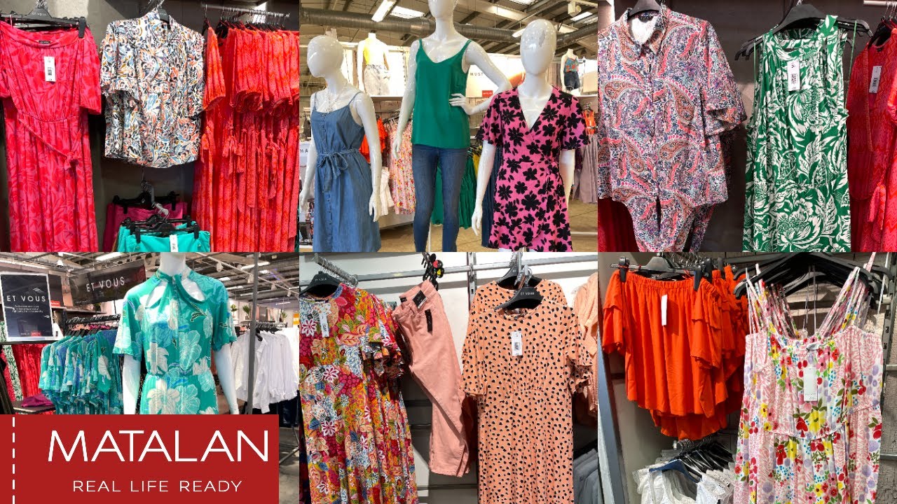 MATALAN WOMENS SUMMER CLOTHING COLLECTION JULY 2022 | MATALAN HAUL | TRAVELANDSHOP WITH ME