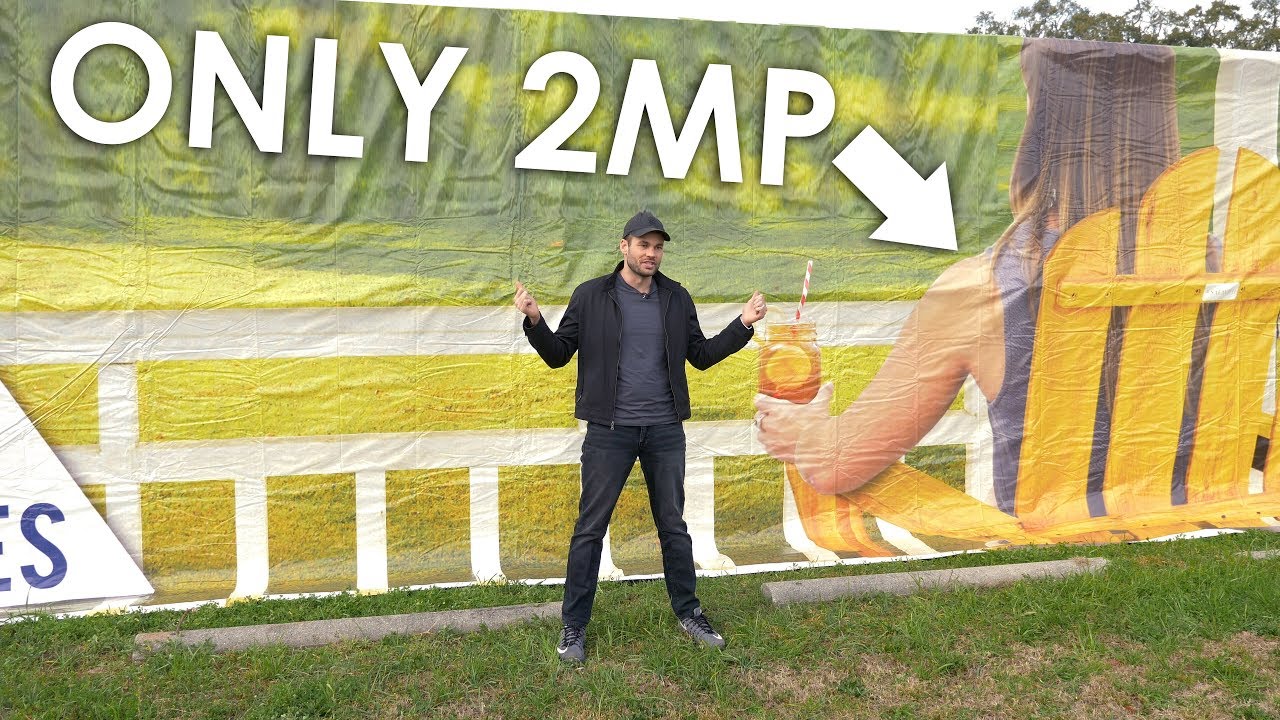 How Many Megapixels In A Billboard