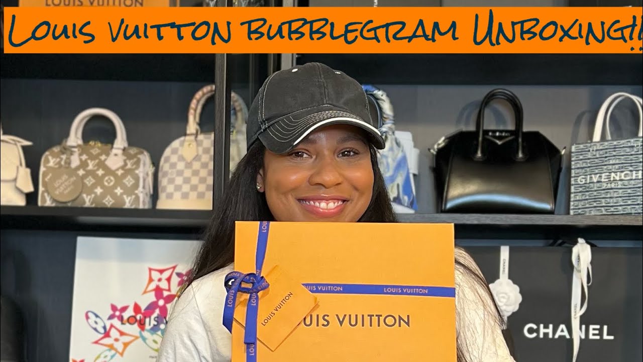 NEW LOUIS VUITTON BUBBLEGRAM UNBOXING 2022!