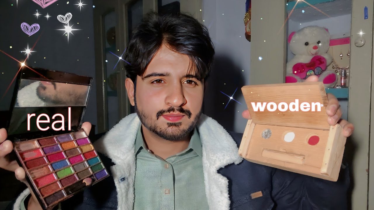 Doing Your Night Makeup 💄With Wooden & Real Makeup 