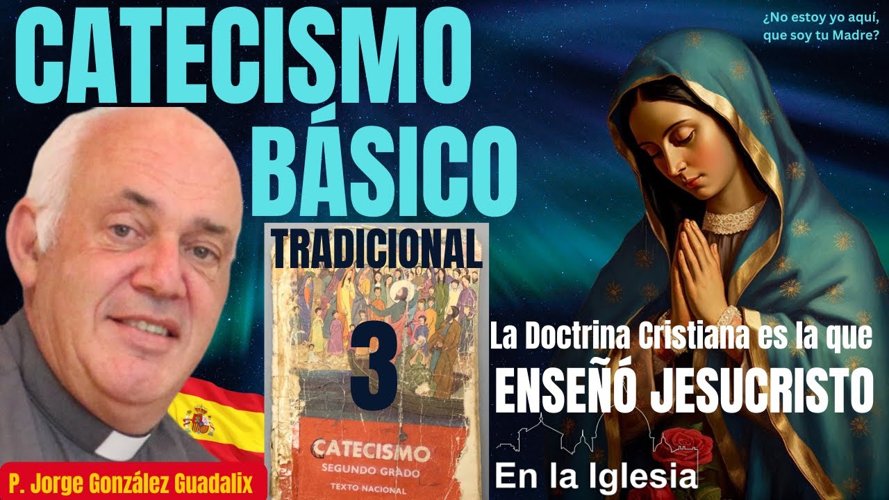 CATECISMO BÁSICO TRADICIONAL (3) LA DOCTRINA CRISTIANA ES LA QUE ENSEÑÓ JESUCRISTO.