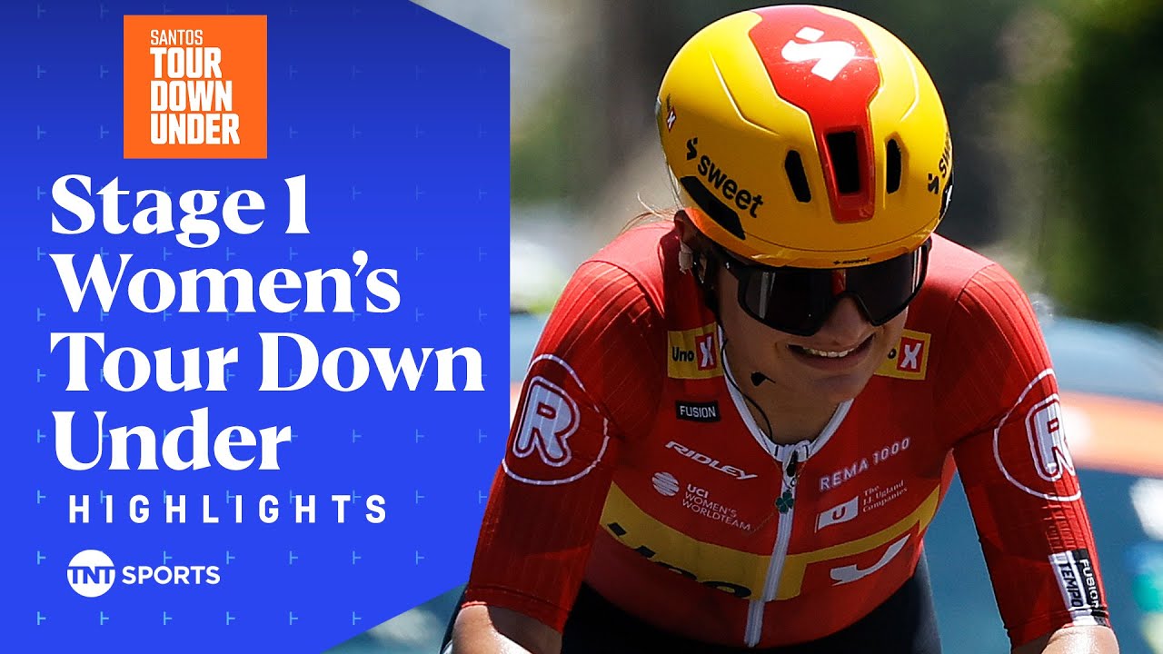 STARTING 2026 WITH A BANG! 🔥 | 2026 Women's Tour Down Under Stage 1 Highlights | TNT Sports Cycling