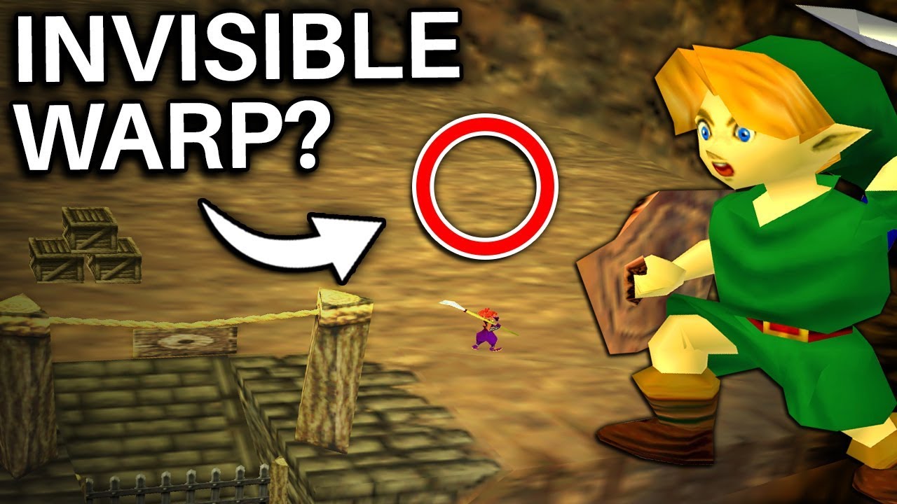 The Invisible Time Rifts in Ocarina of Time (Zelda)