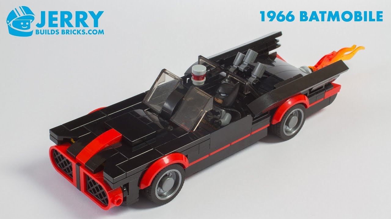 LEGO 1966 Batmobile instructions (MOC #94)