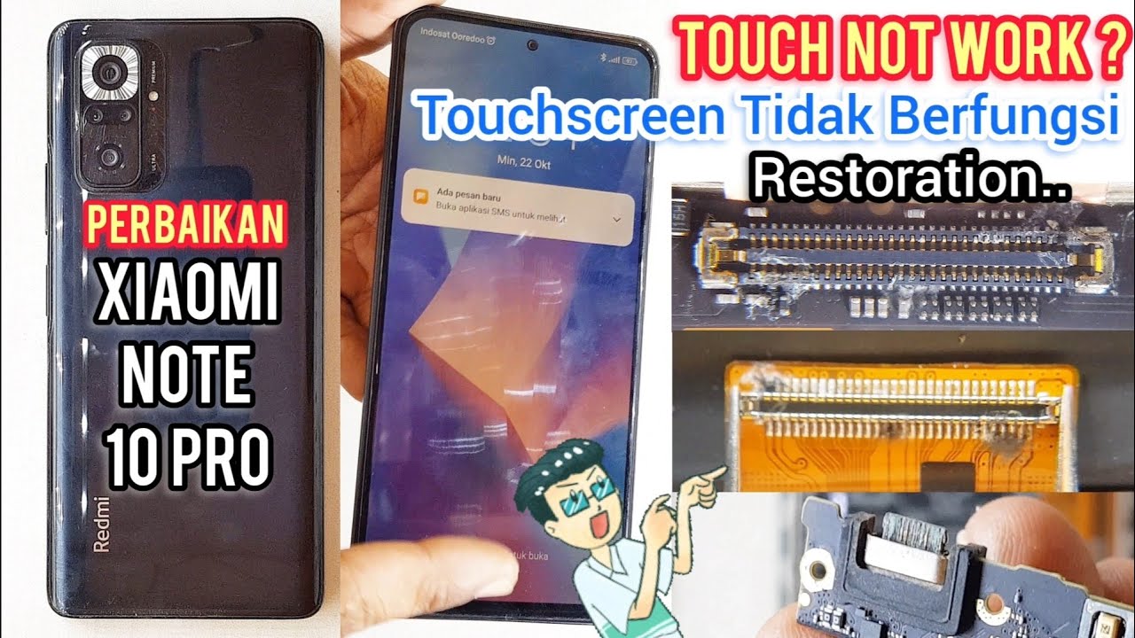 XIAOMI NOTE 10 PRO TOUCHSCREEN ERROR MACET TIDAK BERFUNGSI ?? TOUCH NOT WORKING ‼