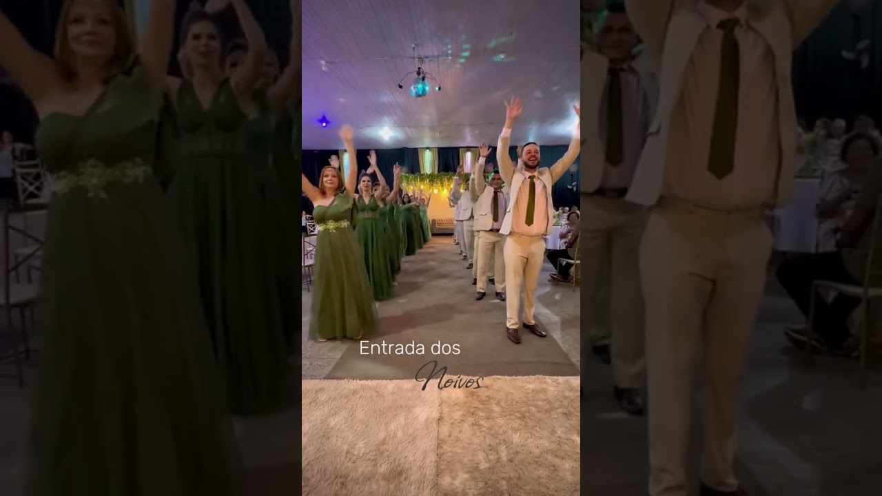Entrada TOP para os Noivos #dicadefesta #casamento #noivos #noivos #padrinhos #madrinhasdecasamento