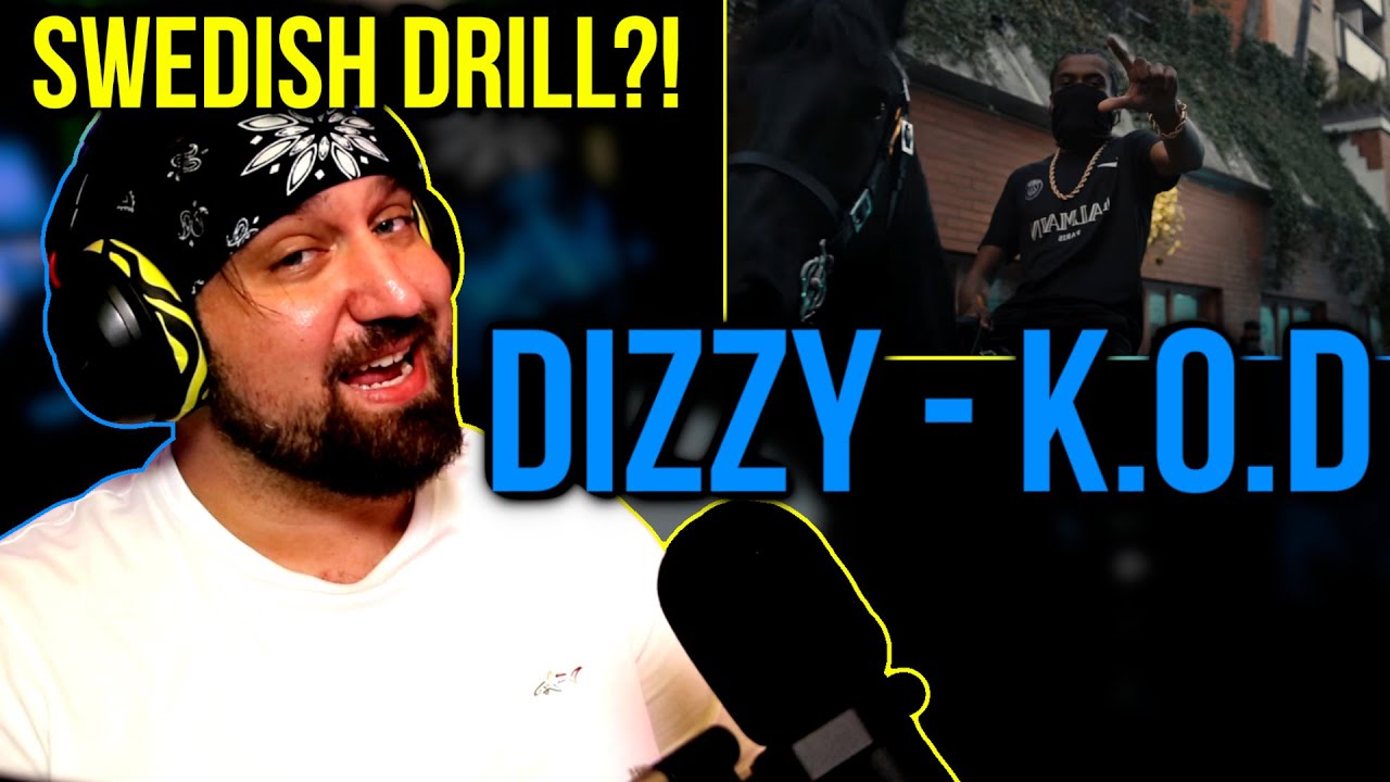 SWEDISH DRILL RAP?!? 🔥🔥 | DIZZY - K.O.D REACTION!!