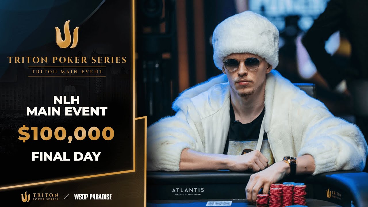 $100K NLH Main Event - Event #7 Final Day | Triton Poker Series X WSOP Paradise 2024