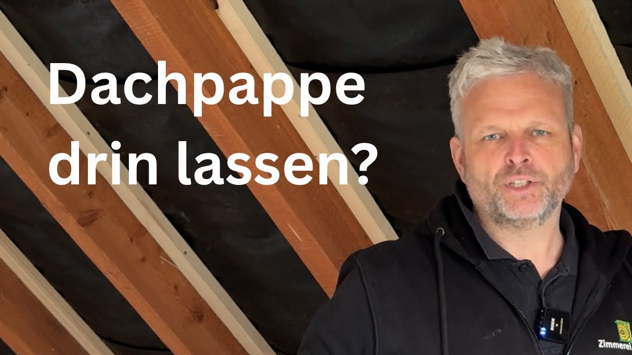 Dach von innen dämmen!