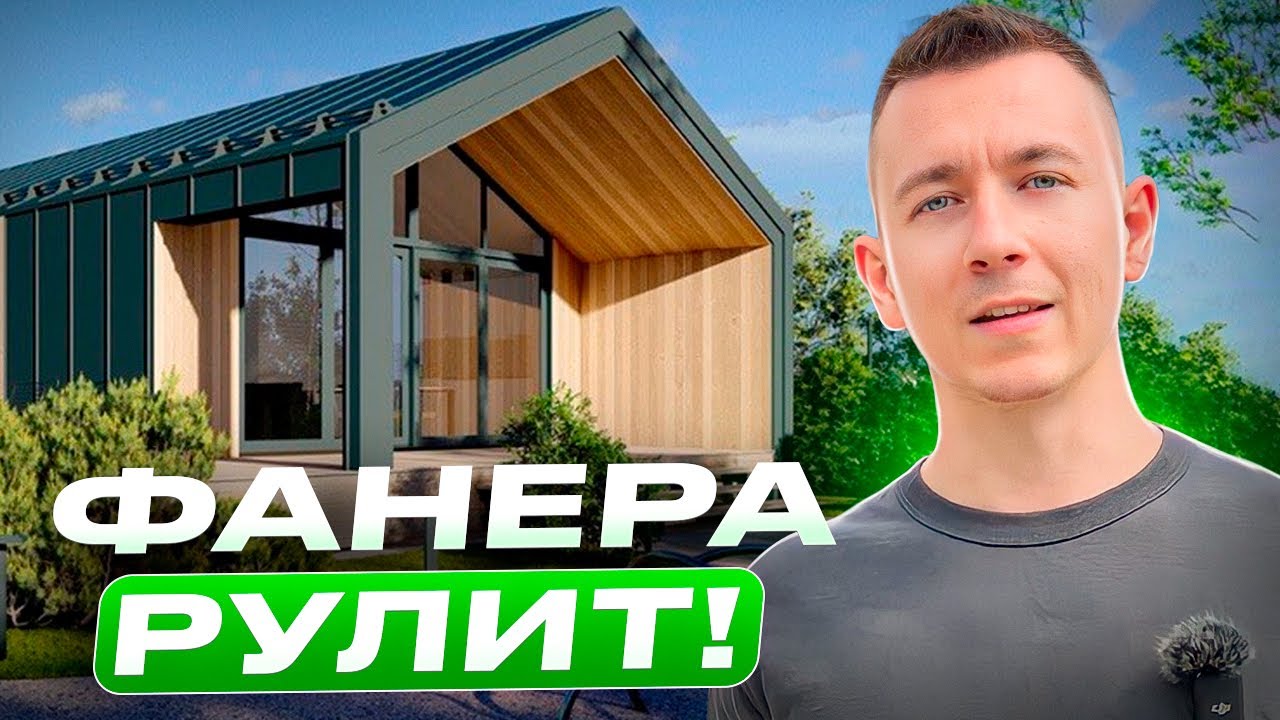 Дом из ФАНЕРЫ. Это вообще как? Вы будете в шоке!