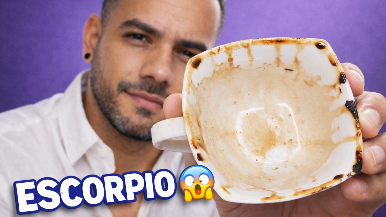 Escorpio🫣ALGO GRANDE SE REVELA ! - lectura del cafe - lectura de la taza