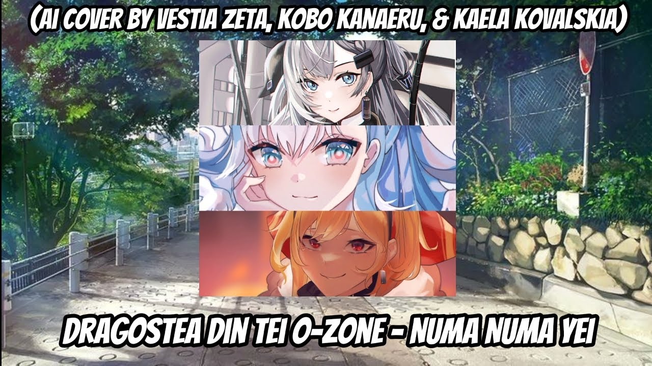 Dragostea Din Tei O-Zone (Ai Cover Vtuber By Zeta, Kobo, & Kaela) (Indonesian Vtuber) [REMIX]