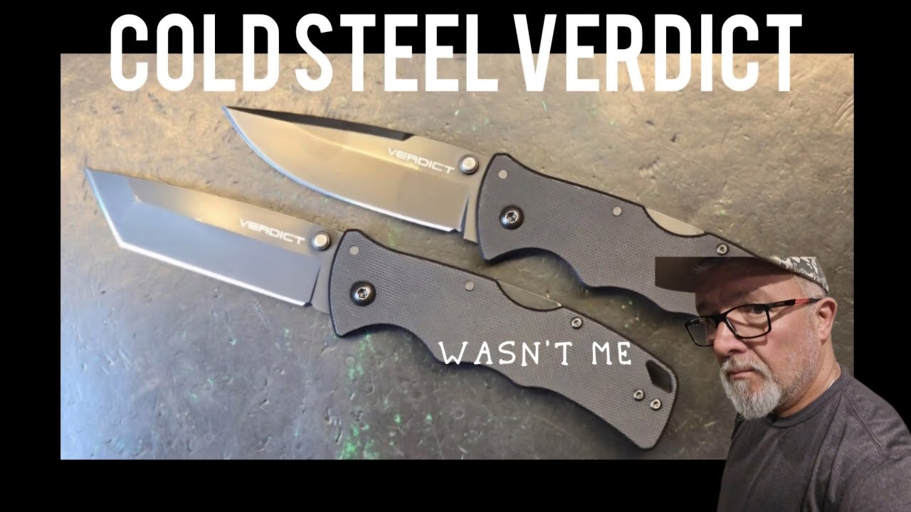 Cold Steel Verdict, 🥶 🔪👍 #knifereview #knifedisassembly #edcknife #coldsteelknives #coldsteelverdict