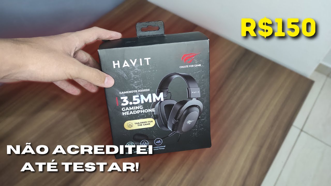 Headset HAVIT H2002D: O Melhor Custo-Benefício?– REVIEW COMPLETO