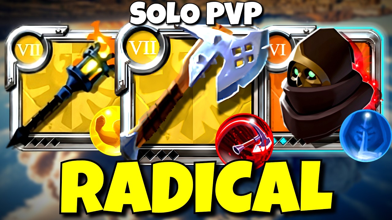 this BATTLEAXE BUILD for SOLO PVP is AWESOME in OPEN WORLD