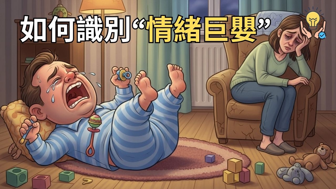 警惕！你身邊有沒有“情緒巨嬰”？3種典型表現及高效應對策略