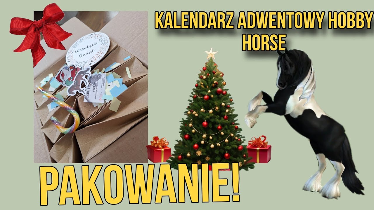 Pakowanie kalendarzy adwentowych dla  hobby horse ciąg dalszy!