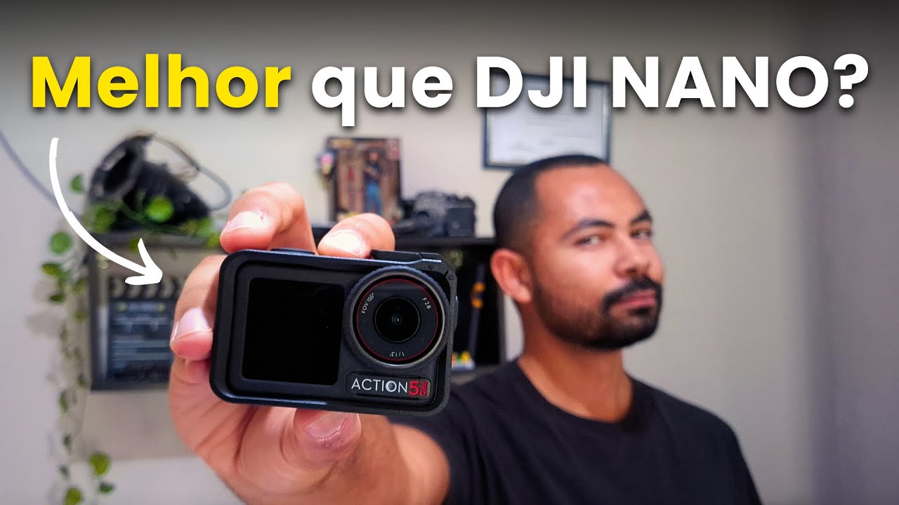 A melhor c&acirc;mera para gravar VLOG - DJI Osmo Action 5 Pro (melhor que Sony e Pocket 3)
