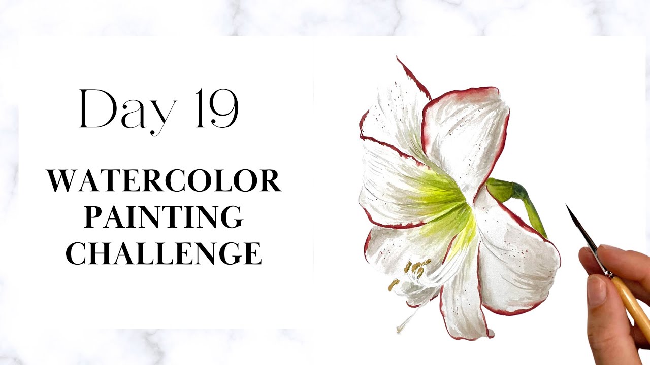 Day 19 of Watercolor Painting Challenge
