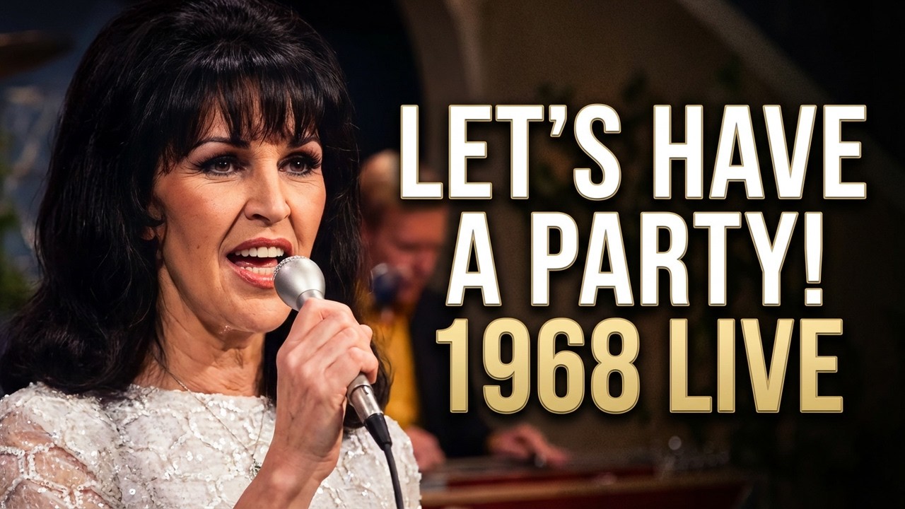 Wanda Jackson Let's Have a Party 1968 Live Performance | Rock & Roll Classic