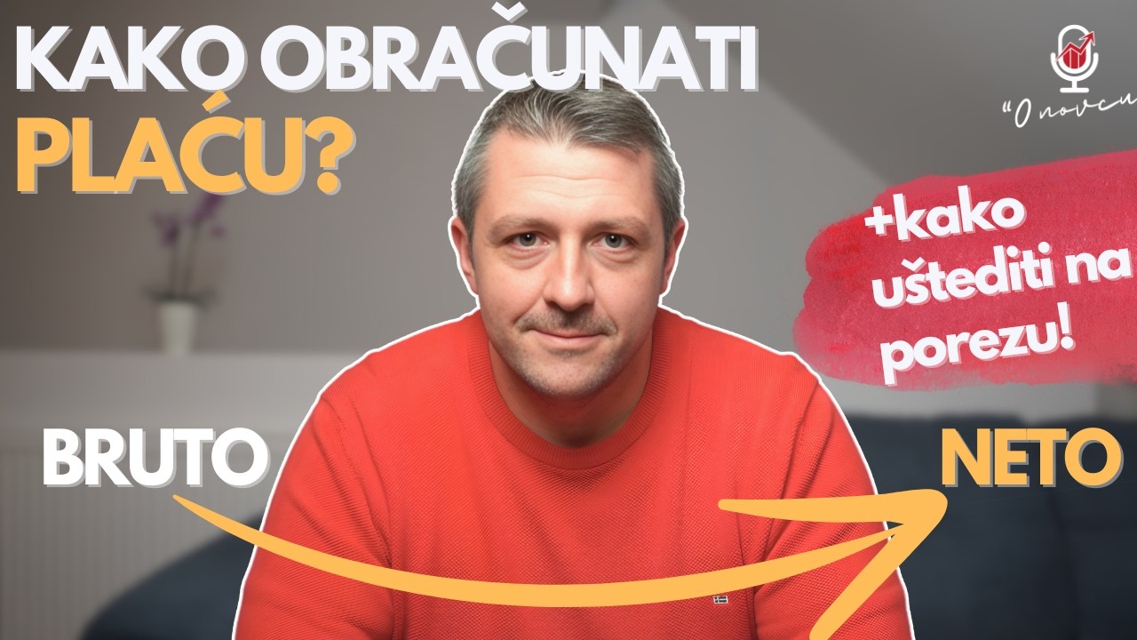 Korak po korak od BRUTO DO NETO PLAĆE