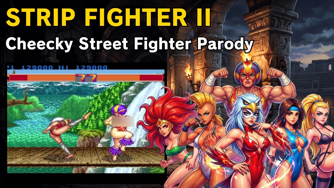 Bizarre & Obscure Retro Fighter | Strip Fighter II (ストリップ・ファイターII)
