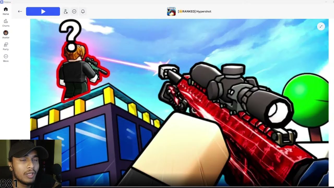 🎯 LIVE: Playing HyperShot as a Noob | Roblox Shooter!
