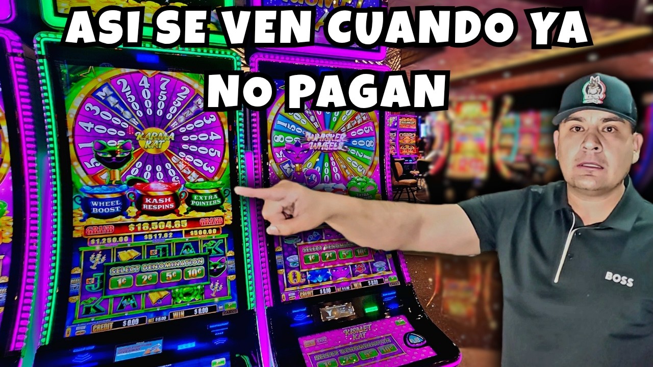 Dicen que las maquinas vacias del casino no pagan fui a comprobarlo