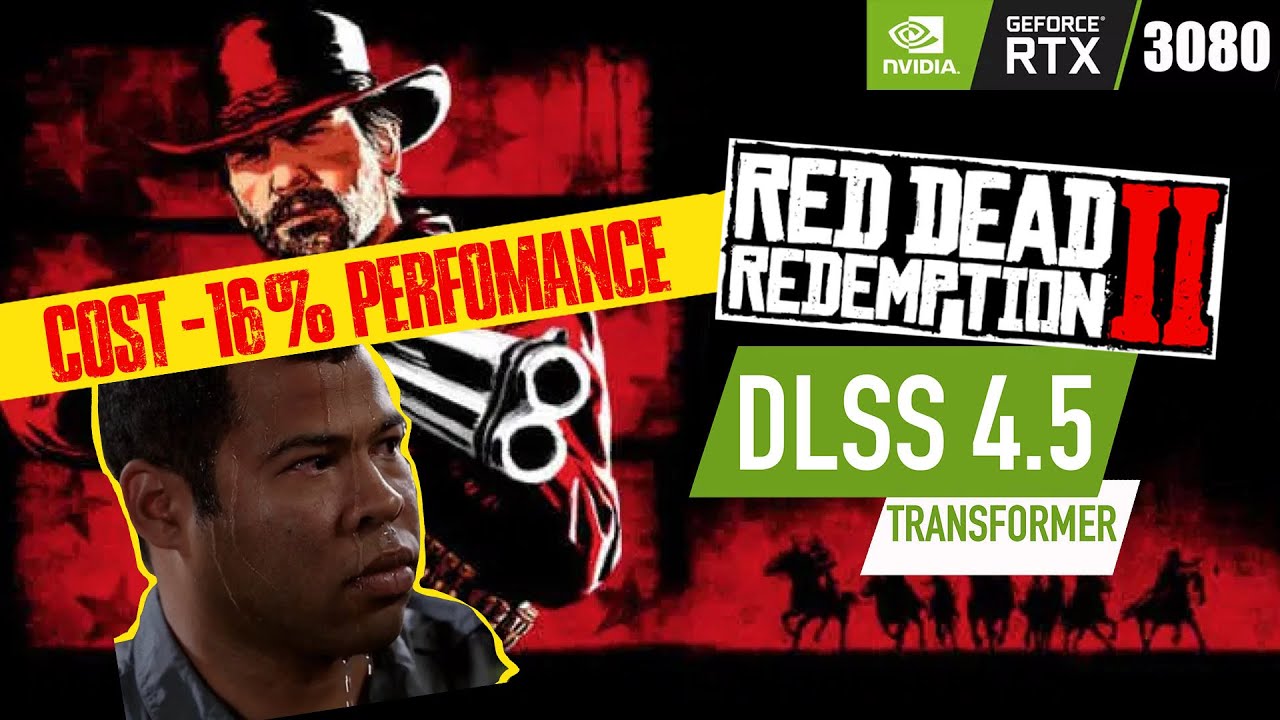 Red Dead Redemption 2  DLSS 4.5 Benchmark vs DLSS 4 RTX 3080 1440p DLSS Quality