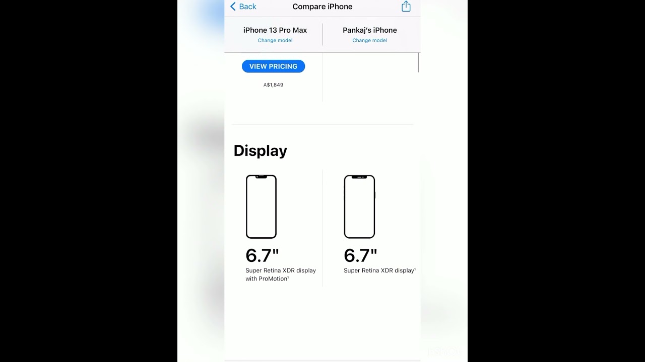 Iphone13promaxx and 12promaxx | comparison | appleau | #iphone13