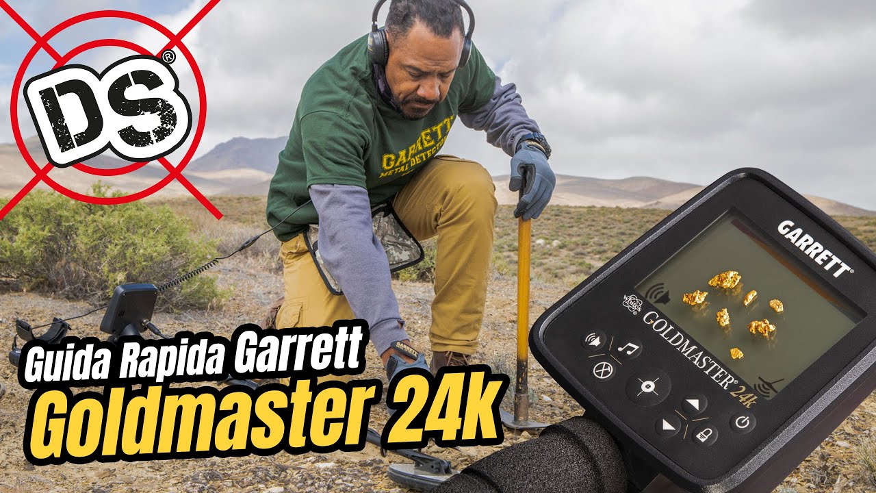 GARRETT GOLDMASTER 24K: GUIDA RAPIDA - www.detectorshop.it